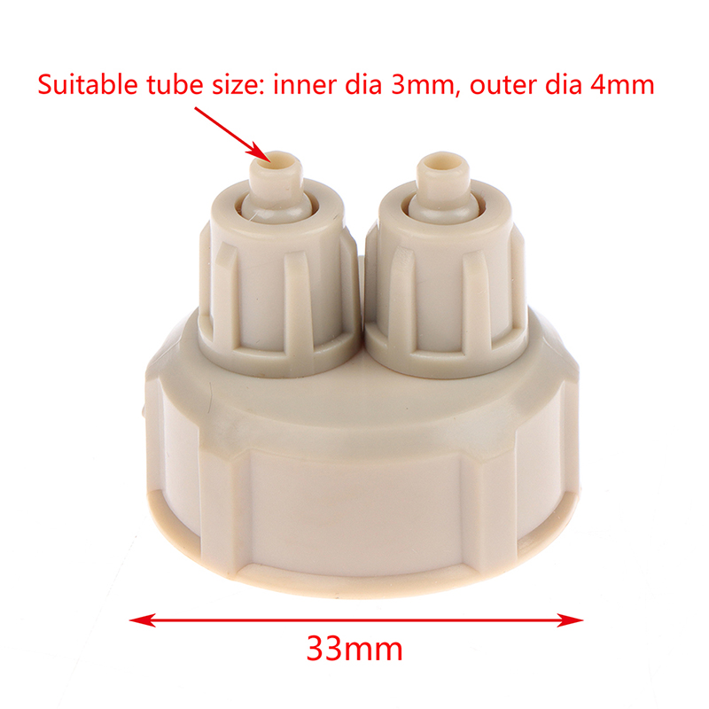 Live Fish Aquarium - 2Pcs Aquarium CO2 System Tube Valve