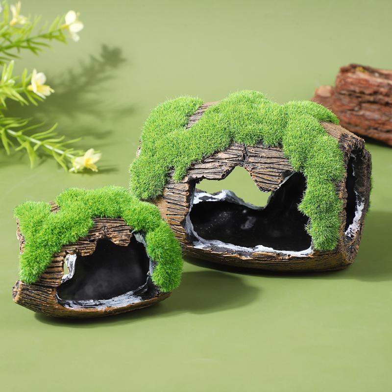 Aquarium Fish Hide - And Hiding Cave Aquarium Landscaping Aquarium