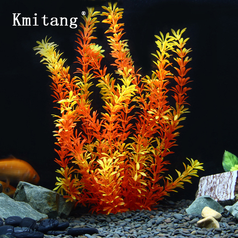 Aquarium Fish Breeding - 100cm Tropical Plants Large Artificial Water