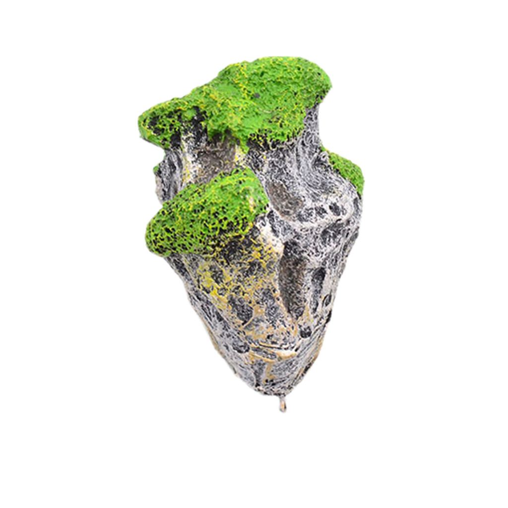 Fish Toy In Aquarium - Aquarium Decoration Floating Stones Suspension Rock