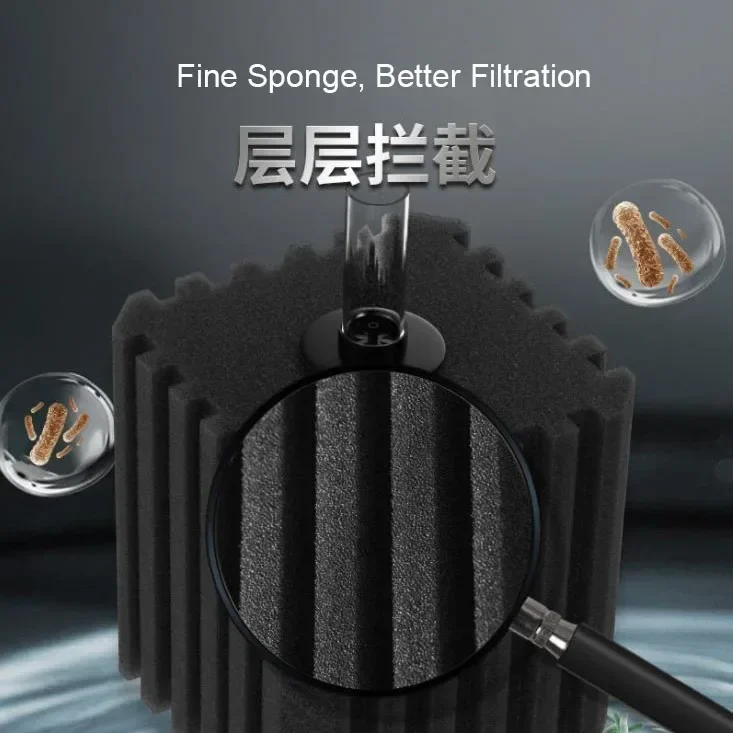 New Big Bio Sponge Filter for  - Air Pump Silent 评论和价格