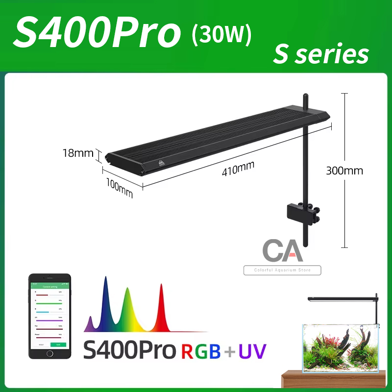 WEEK AQUA S Series RGB+UV Full - Live Fish Aquarium 评论和价格