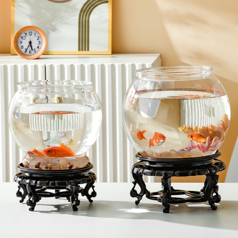Home Decor Clear Transparent R - Aquarium Fish In Bowl 评论和价格