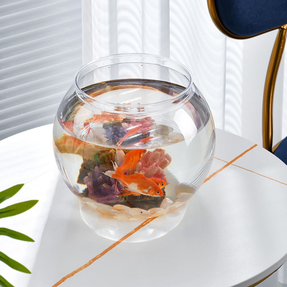 Home Decor Clear Transparent R - Aquarium Fish In Bowl 评论和价格