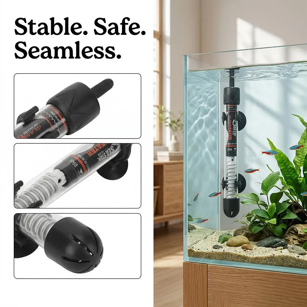 Adjustable Aquarium Heater 25W - Aquarium Heater Submersible 评论和价格