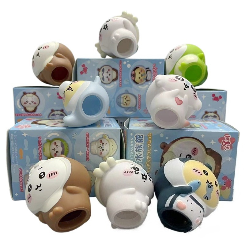 8pcs/Box Kawaii Chiikawa Aquar - Fish Toys For Aquarium 评论和价格