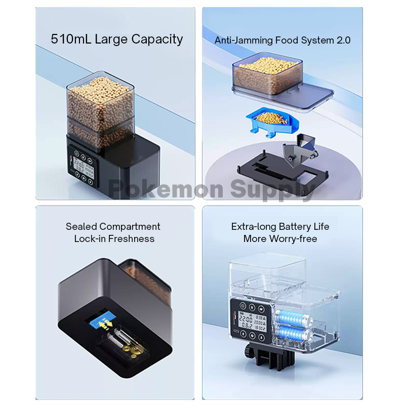 Smart Precise Weighing Automat - Aquarium Fish Auto Feeder 评论和价格