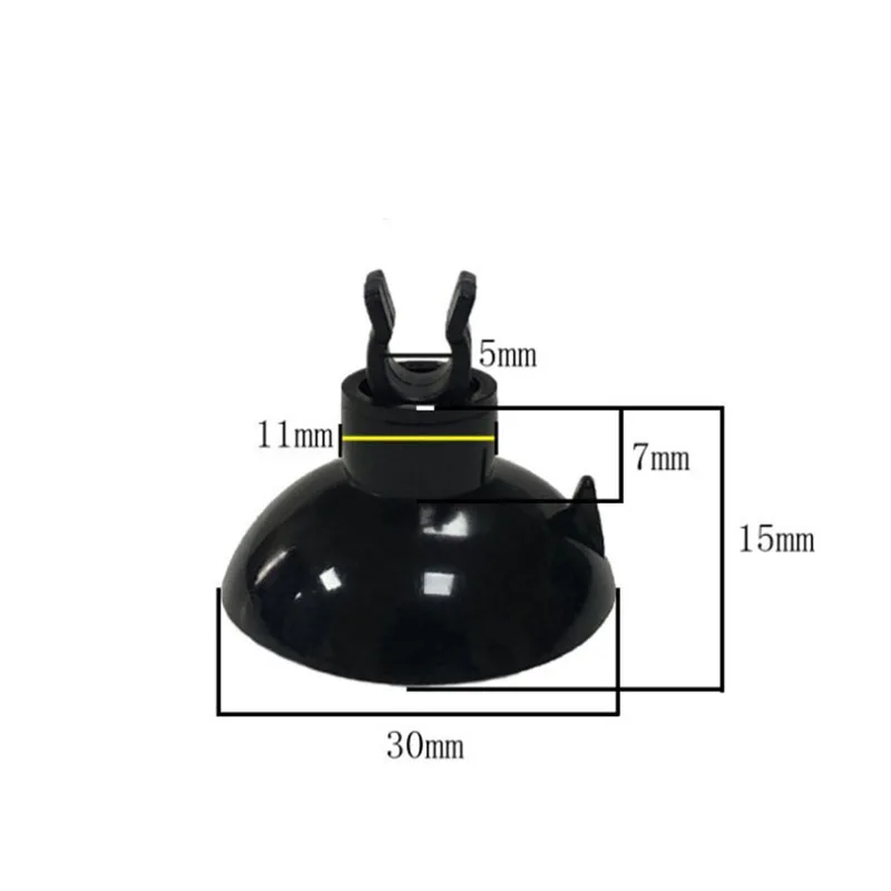 5/10Pcs Black Aquarium Suction - Aquarium Fish Black 评论和价格
