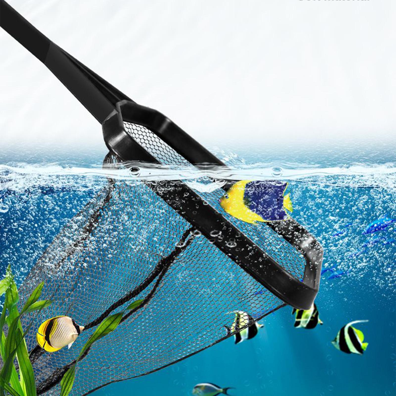 Pool Net Fish Tank Salvage Net - Aquarium Fish Trap 评论和价格