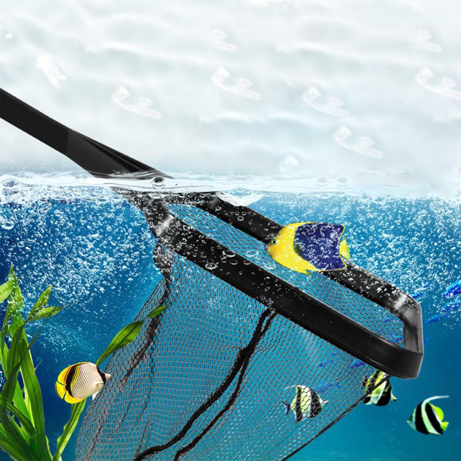 Pool Net Fish Tank Salvage Net - Aquarium Fish Trap 评论和价格
