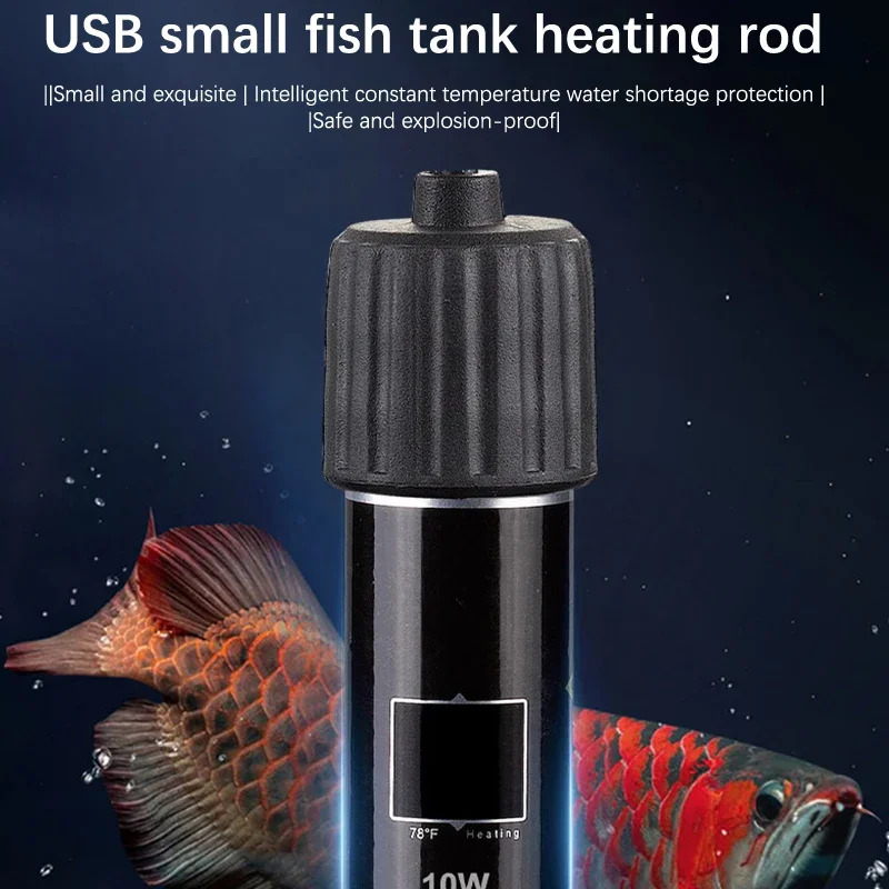 USB Mini Aquarium Heating Rod, - Aquarium Heater Submersible 评论和价格