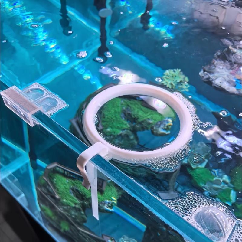 {QTG333} 1 Set 3D Printed Floa - Aquarium Fish Auto Feeder 评论和价格