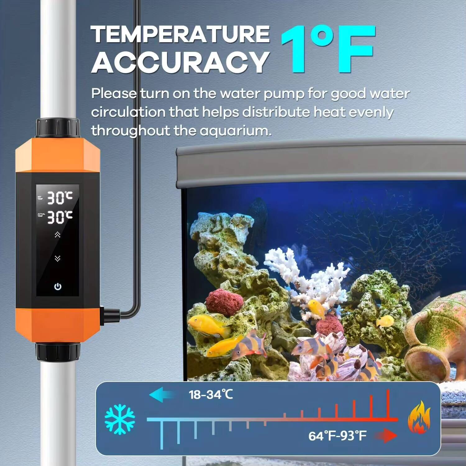 220V High-power Explosion-proo - Aquarium Heater Submersible 评论和价格