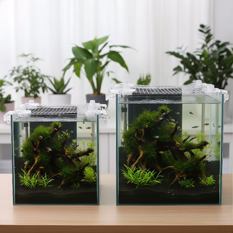 1Pcs Anti Escape Fish Tank Net - Aquarium Fish Trap 评论和价格