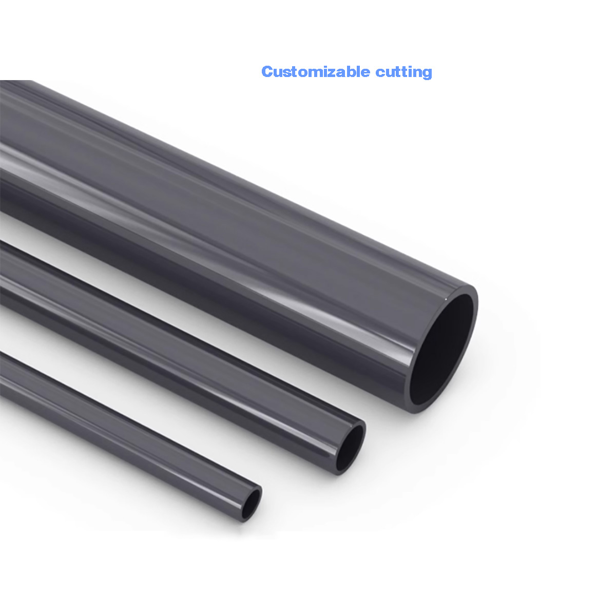 Black PVC Plastic Pipe Hollow  - Aquarium Fish Black 评论和价格
