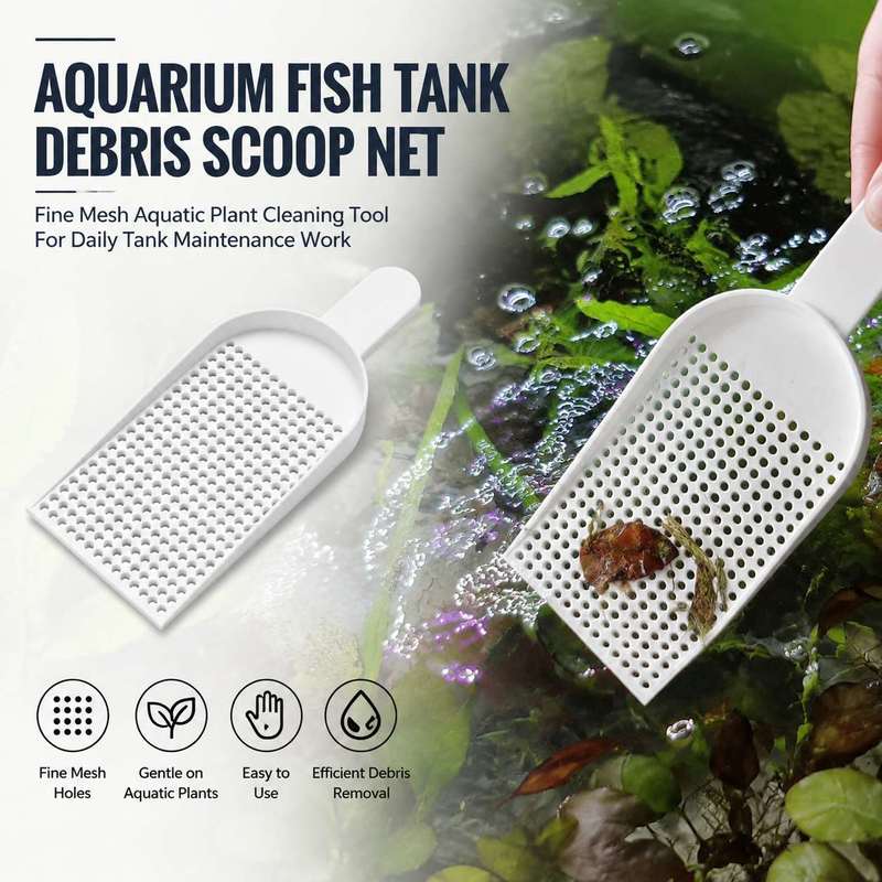 Aquarium Fish Tank Debris Scoo - Aquarium Fish Trap 评论和价格