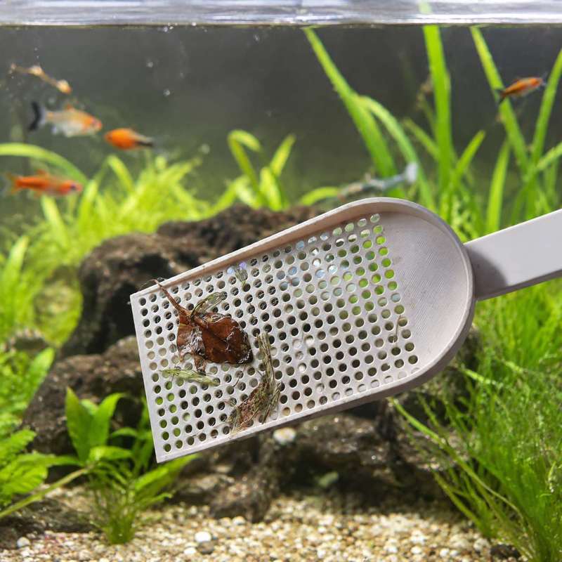Aquarium Fish Tank Debris Scoo - Aquarium Fish Trap 评论和价格