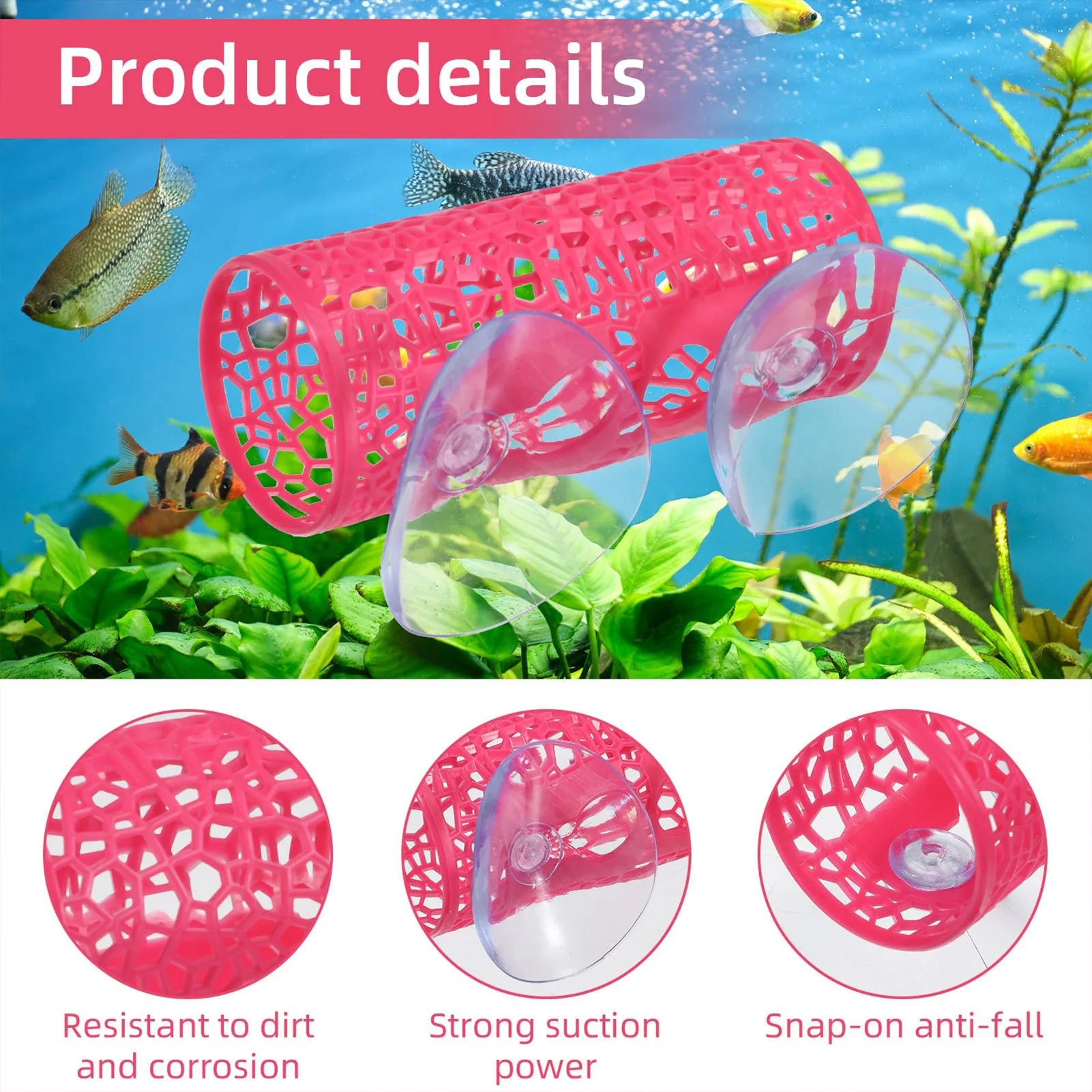 Aquarium Fish Tunnel Toys Bett - Fish Toys For Aquarium 评论和价格