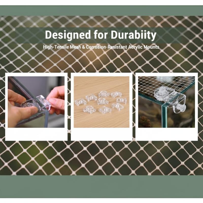 1Pcs Fish Tank Net Anti Jumpin - Aquarium Fish Trap 评论和价格