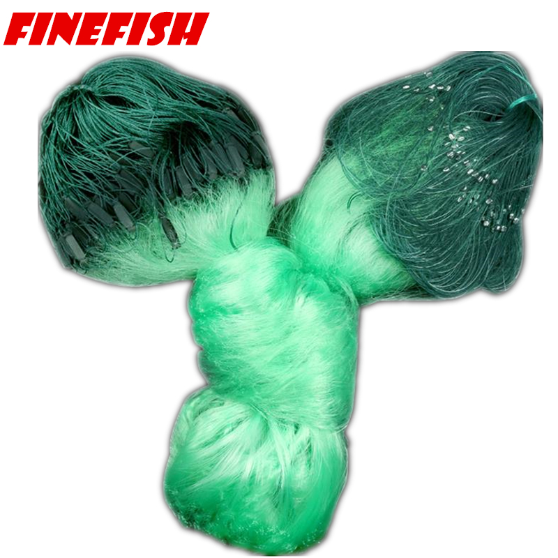 Finefish 50m 100m Fishing Net  - Aquarium Fish Trap 评论和价格
