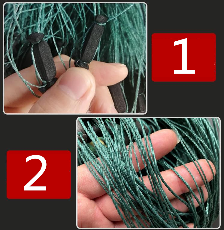 Finefish 50m 100m Fishing Net  - Aquarium Fish Trap 评论和价格