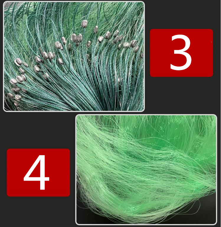 Finefish 50m 100m Fishing Net  - Aquarium Fish Trap 评论和价格
