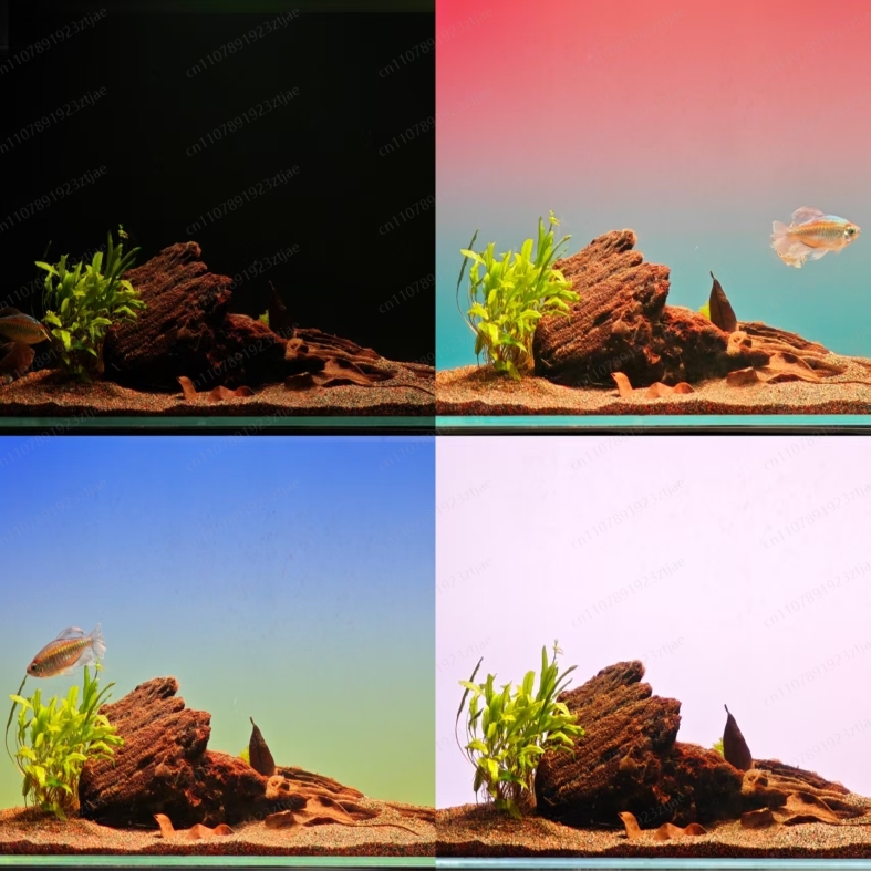 Black Acrylic Aquarium Backgro - Aquarium Fish Black 评论和价格