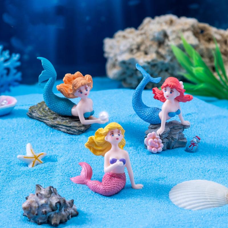 4Pcs Plastic Fish Tank Little  - Fish Toy In Aquarium 评论和价格
