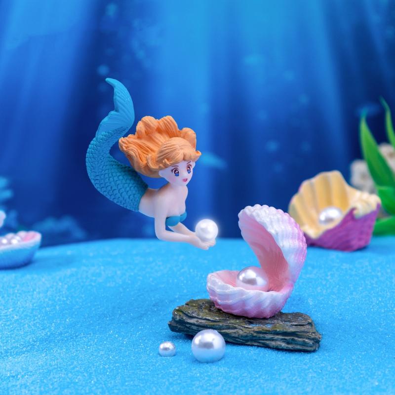 4Pcs Plastic Fish Tank Little  - Fish Toy In Aquarium 评论和价格