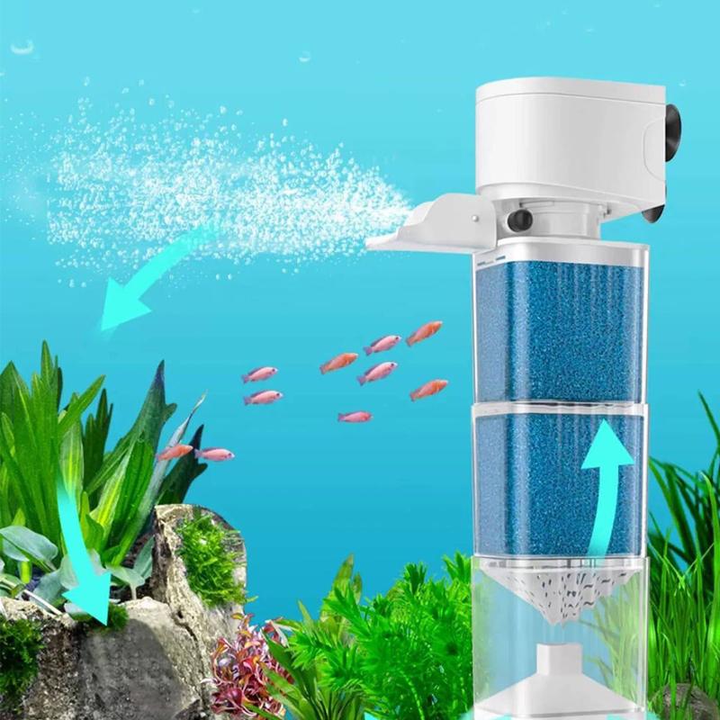 6 In1 Aquarium Filter Pump Fis - Air Pump Silent 评论和价格