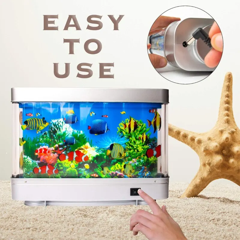 Tropical Fish Tank Lamps Artif - Fish Toys For Aquarium 评论和价格