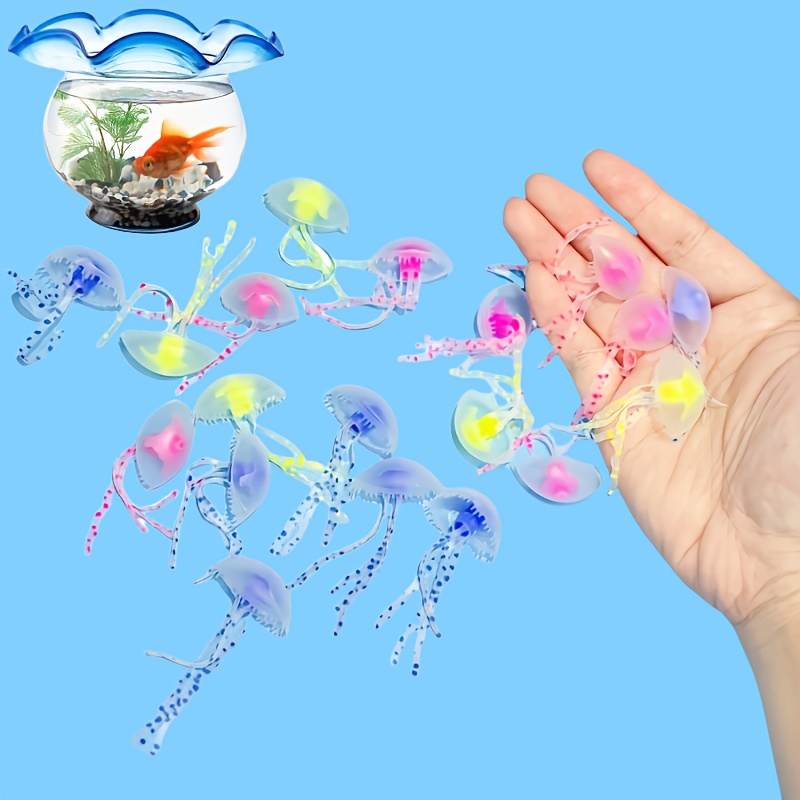 Luminous Simulation Jellyfish  - Fish Toys For Aquarium 评论和价格