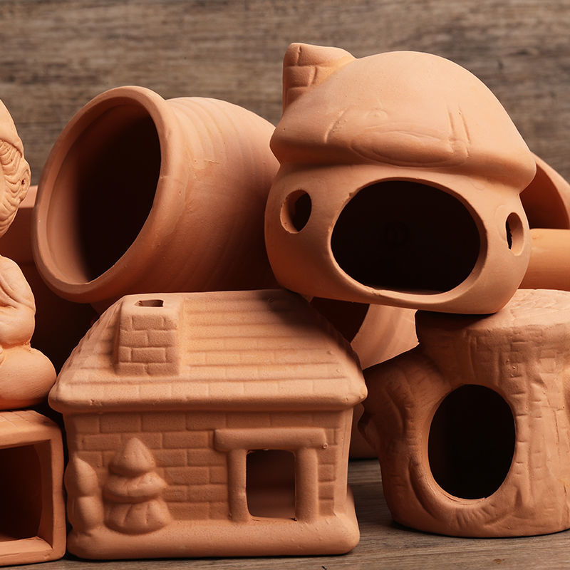Aquarium Mini Ceramic Tank Fis - Aquarium Fish Hide 评论和价格