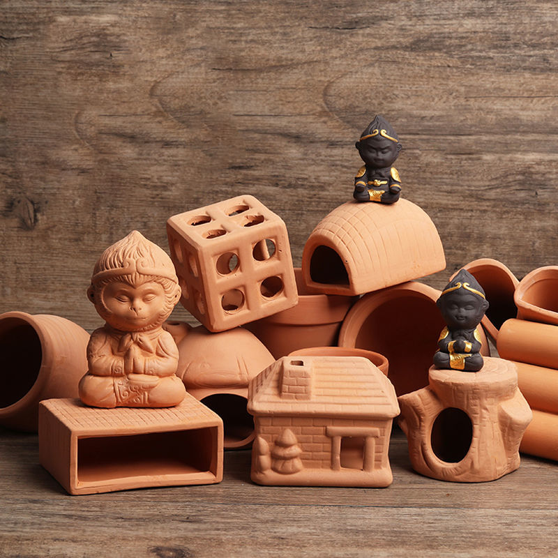 Aquarium Mini Ceramic Tank Fis - Aquarium Fish Hide 评论和价格
