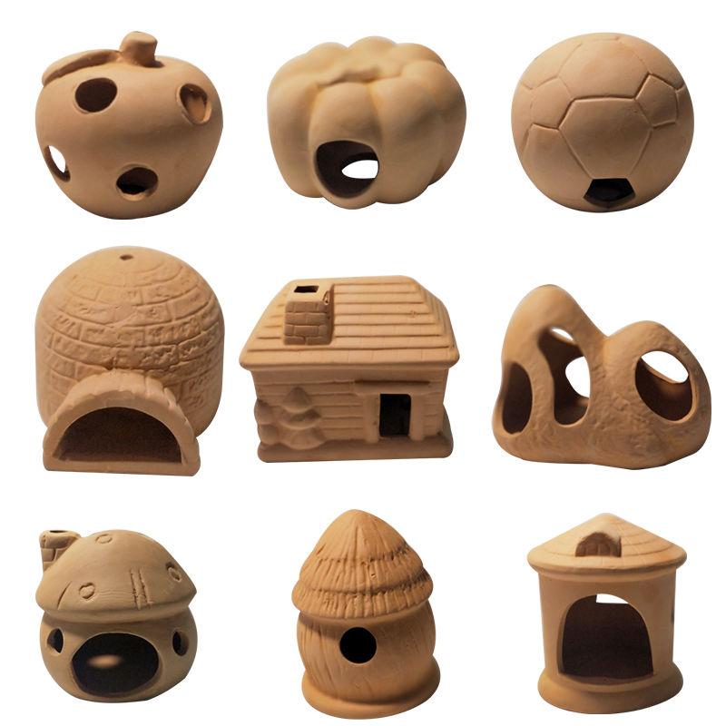 Aquarium Mini Ceramic Tank Fis - Aquarium Fish Hide 评论和价格