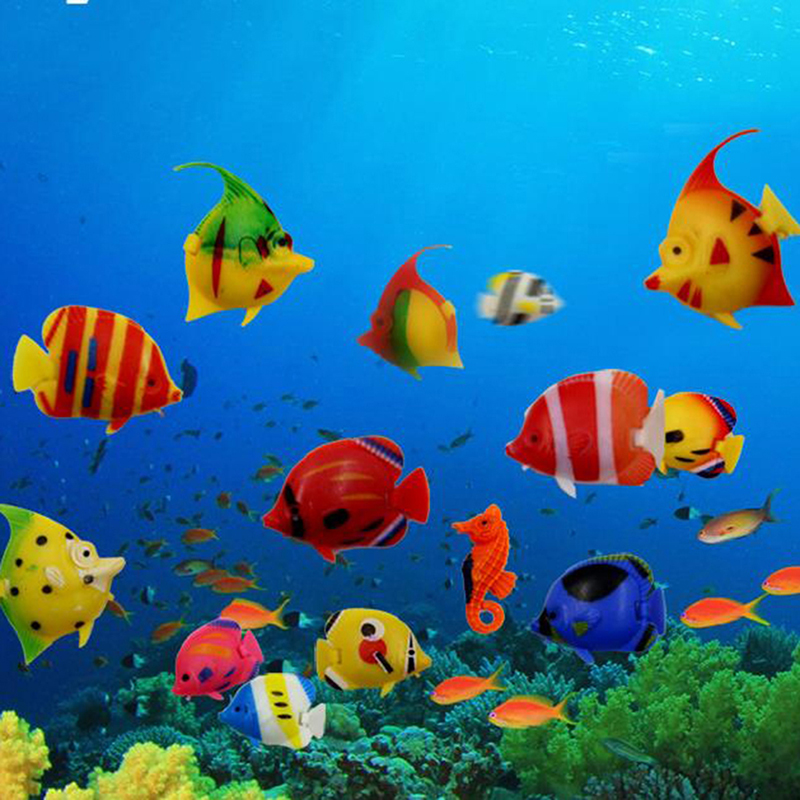 【D】10pcs Aquarium Fish Tank Ar - Fish Toys For Aquarium 评论和价格