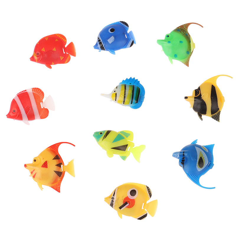 【D】10pcs Aquarium Fish Tank Ar - Fish Toys For Aquarium 评论和价格