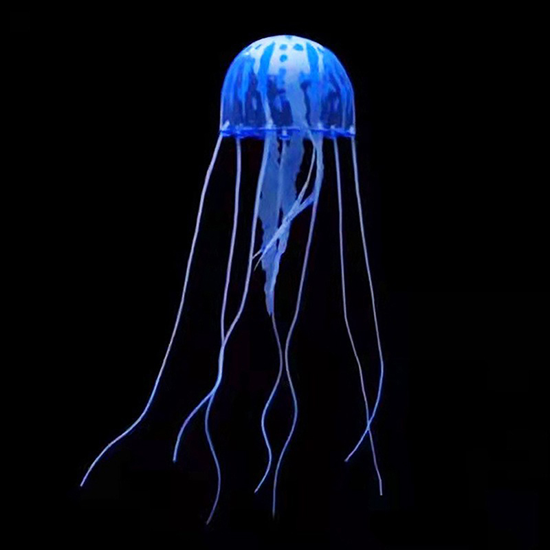 Colorful Artificial Glowing Je - Fish Toys For Aquarium 评论和价格