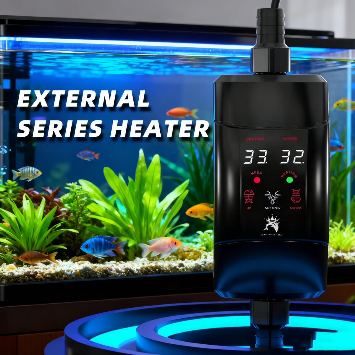 External Aquarium Heating Rod  - Aquarium Heater Submersible 评论和价格