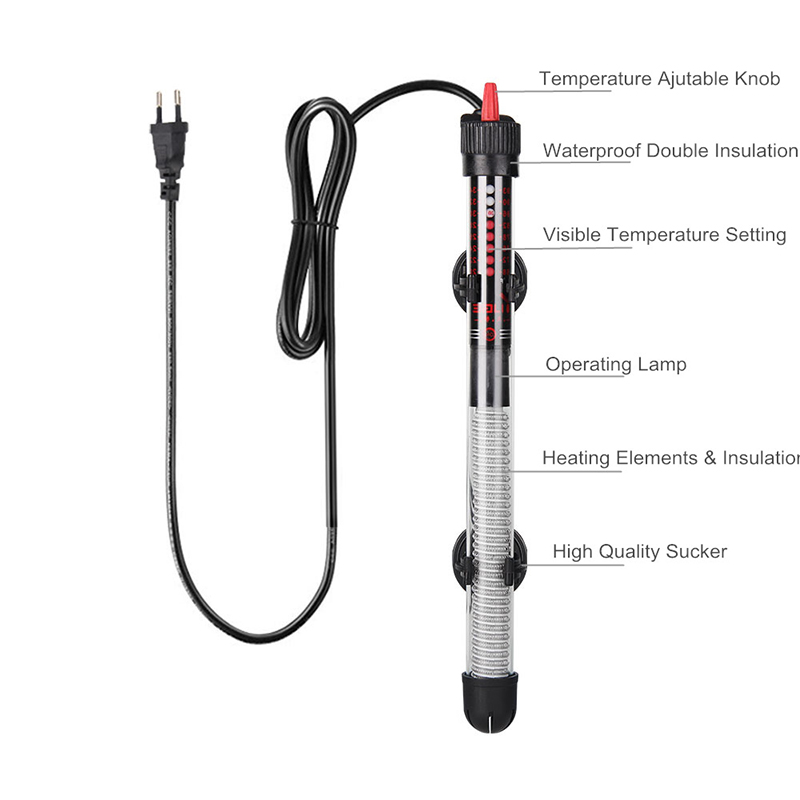 25W-300W Adjustable Temperatur - Aquarium Heater Submersible 评论和价格