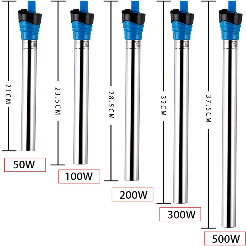 50W/100W/200W/300W/500W Submer - Aquarium Heater Submersible 评论和价格