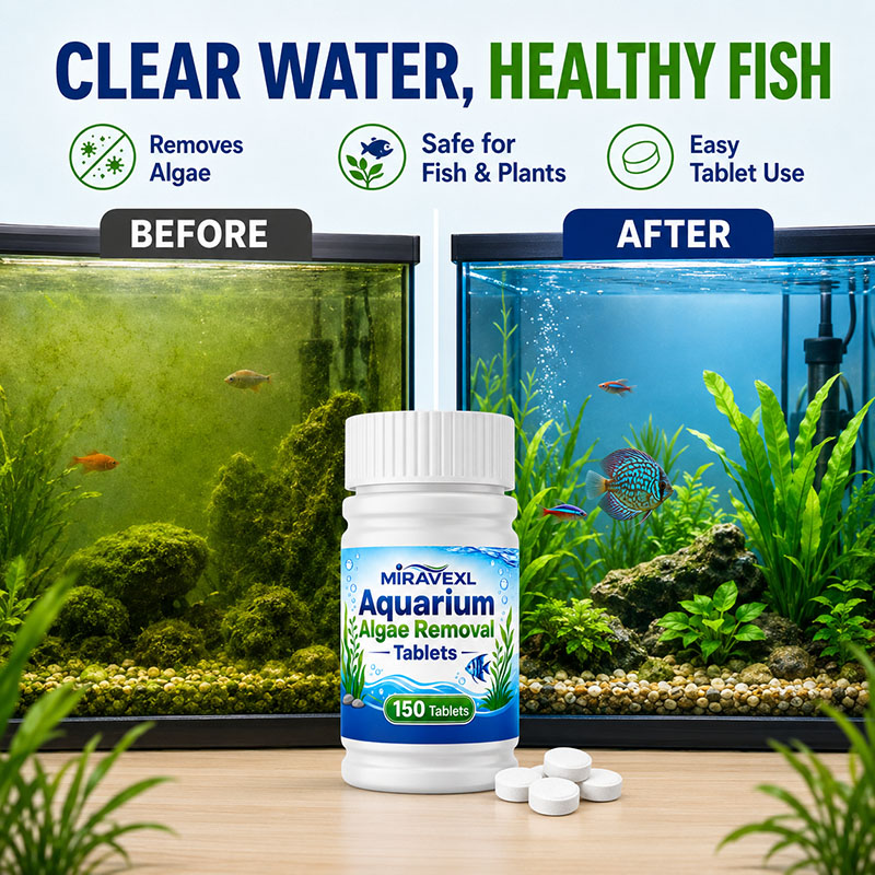 MIRAVEXL 150 Aquarium Algae Re - Live Fish Aquarium 评论和价格