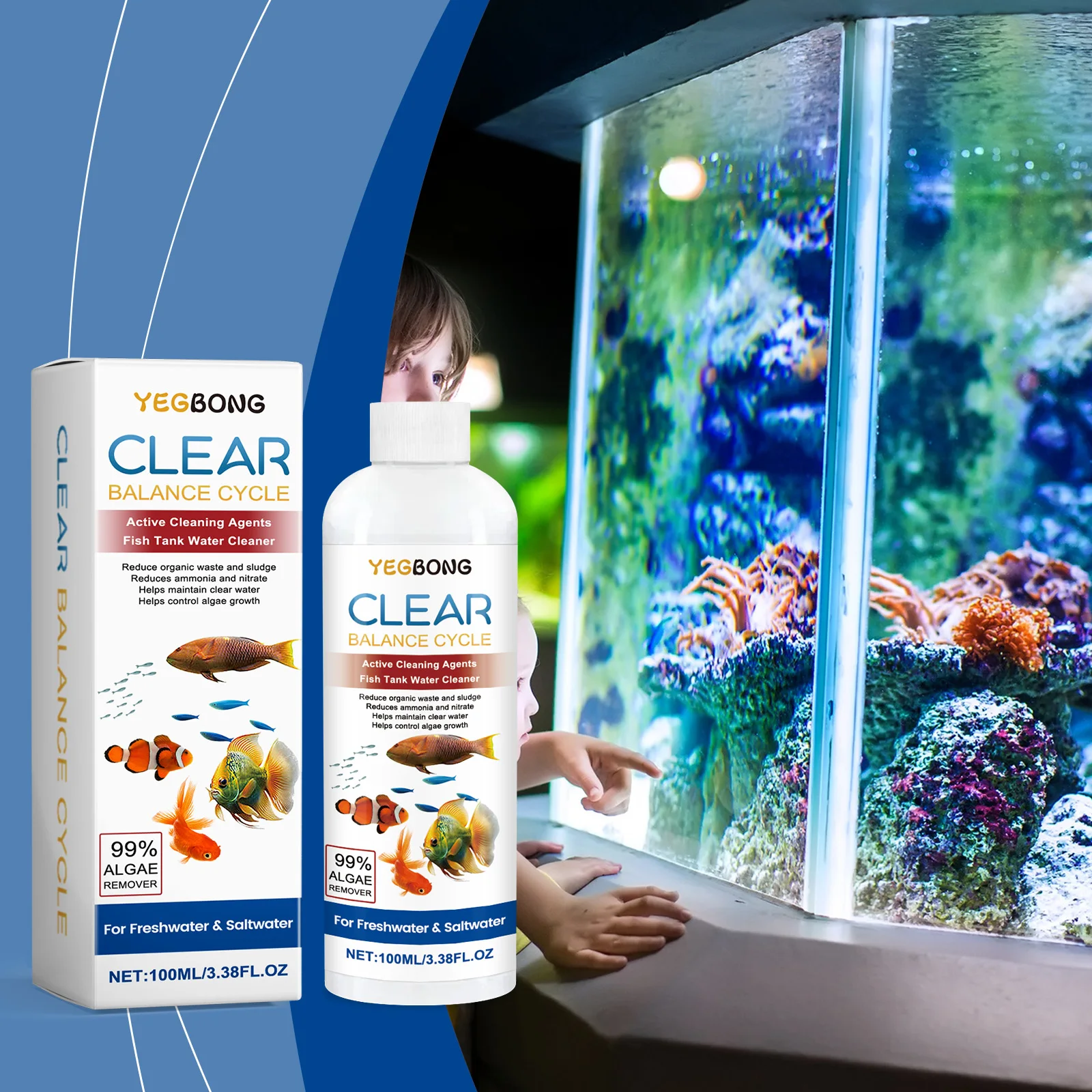 Algae Remover for Fish Tanks,  - Aquarium Fish Breeding 评论和价格