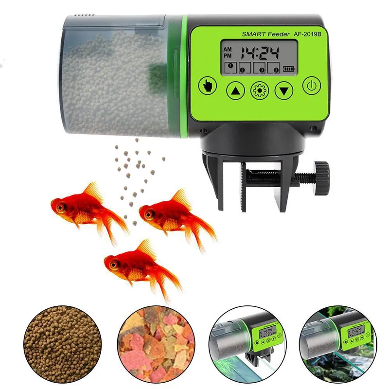 for Fish Tank Automatic Feeder - Aquarium Fish Auto Feeder 评论和价格