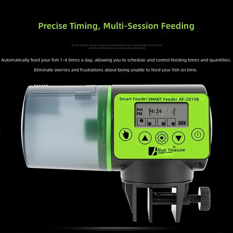 for Fish Tank Automatic Feeder - Aquarium Fish Auto Feeder 评论和价格