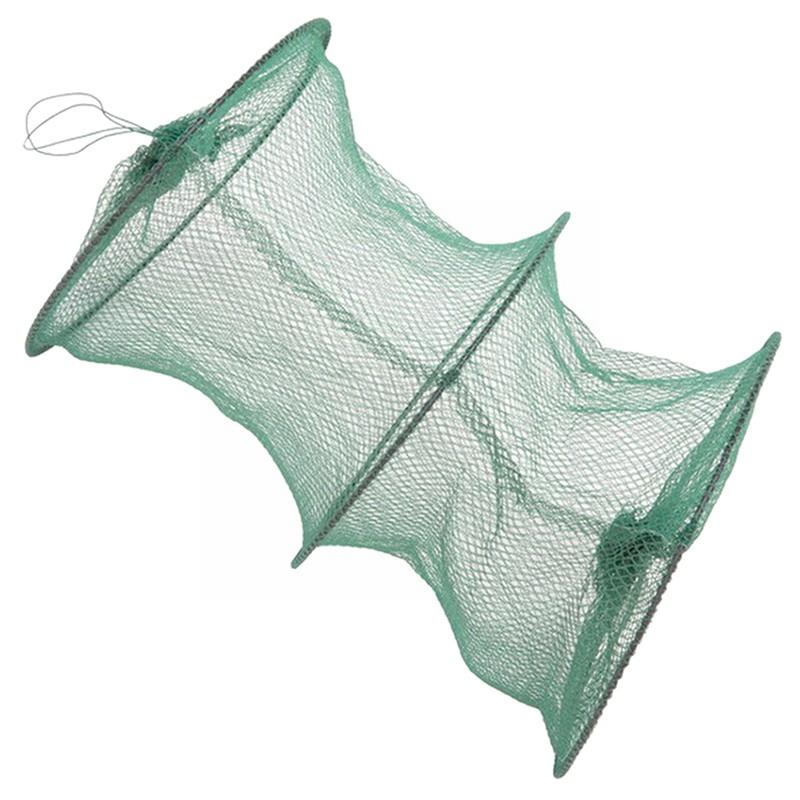 Folding Round Nylon Mesh Metal - Aquarium Fish Trap 评论和价格