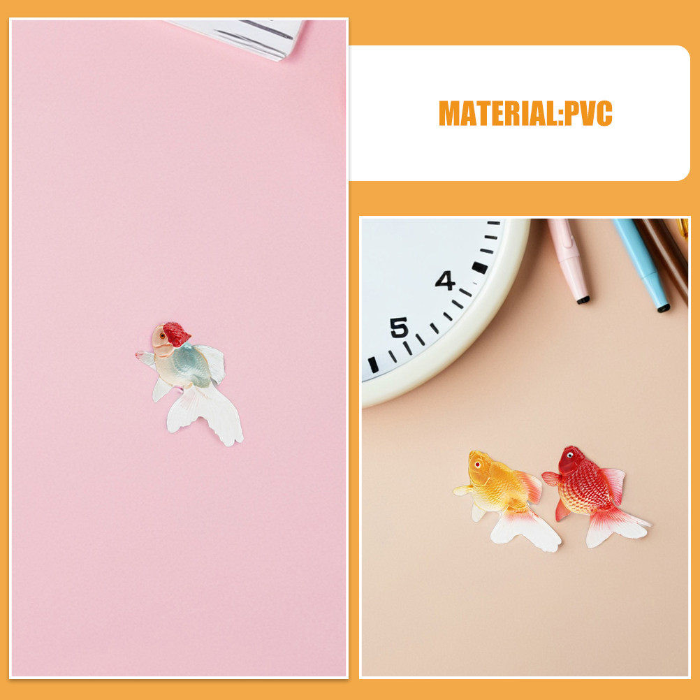 3Pcs Realistic Floating Koi Fi - Fish Toy In Aquarium 评论和价格