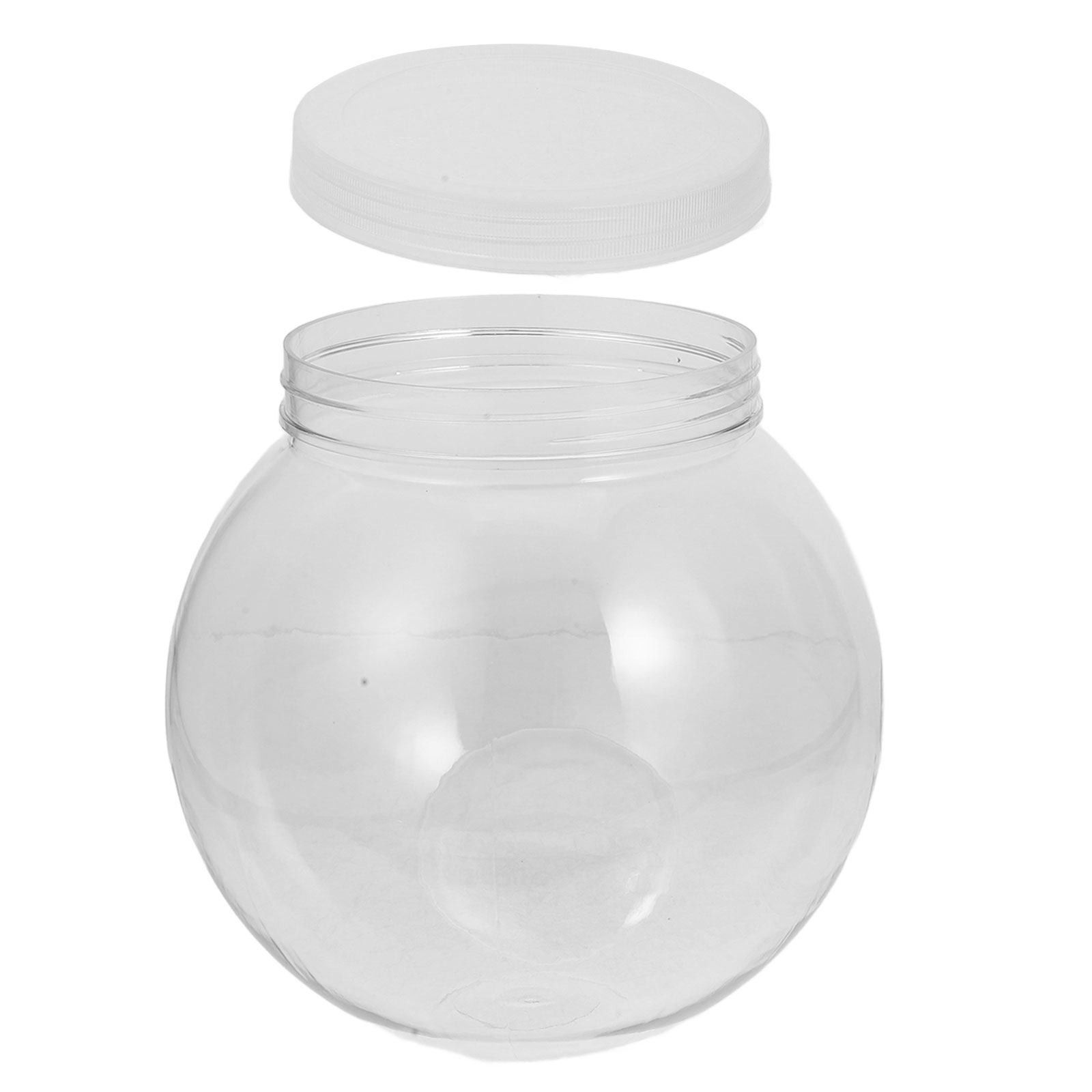 Small Desktop Fish Bowl Transp - Fish Toy In Aquarium 评论和价格
