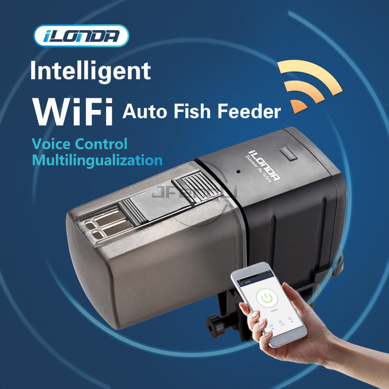 Ilonda Intelligent Wifi APP Fi - Aquarium Fish Auto Feeder 评论和价格